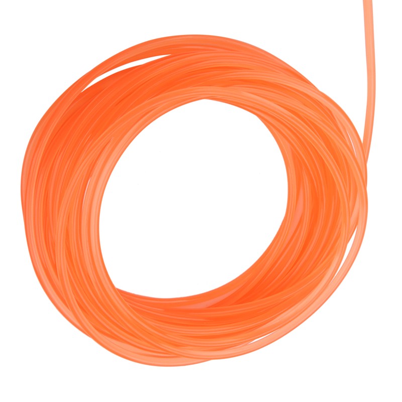 Orange Smooth PU Polyurethane Round Belt for Drive Transmission(5mm*10m)