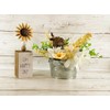 AGD Spring Decor -Oh Happy Day Daisy Sunflower Highland Cow