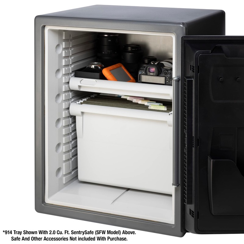 SentrySafe White Shelf Insert for SFW205 Fireproof and Waterproof Safes,
