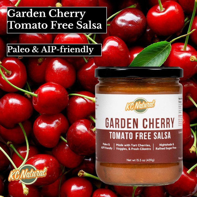 KC Natural - Garden Cherry Tomato Free Salsa - Nightshade