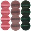 12 Pcs Powder Puff, Pure Cotton Face Soft Round Velour