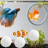 Betta Fish Exercise Hoops,Betta Fish Toys for Small Tank -