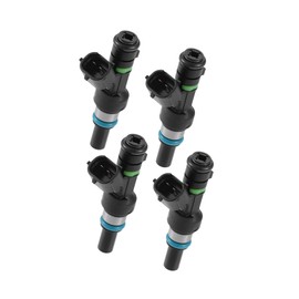 ACROPIX 4 Pcs 16600-ED000 FBY1160 Fuel Injector for Nissan Versa 2009-2012 for Nissan Micra Hatchback K12 2005-2010 for Nissan Tiida 2007-2012 1.6L Car Parts