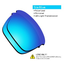 SmartVLT Polarized AR Coated Ice Blue Replacement Lenses for Oakley Thinlink OO9316 Sunglass