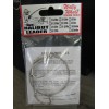 ZAK Halibut Leader Rig 200# 7 Strand 24" Flexible SS