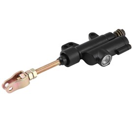 Universal Rear Brake Cylinder Motorcycle Folding Hydraulic Master Cylinder Pump for Motorcycle Dirt Bike ATV (Black)