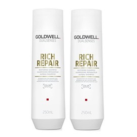 Dual Senses Goldwell Regeneration Rich Repair Shampoo for Damaged Hair 250 ml Pack of 2