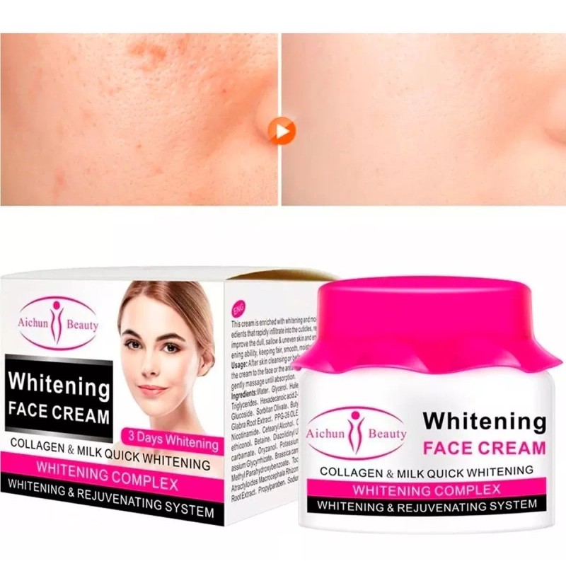 Veraly Aichun Crema Facial Remueve Manchas Oscura Aclaradora