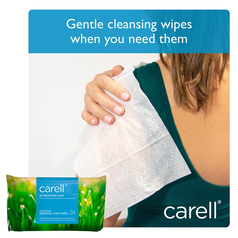 Carell Professional Care - Maceratable Personal Care Wipes - Pack