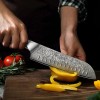 Unbranded Damascus Kitchen Chef Knife/Santoku Knife VG10 Damascus Steel Hand