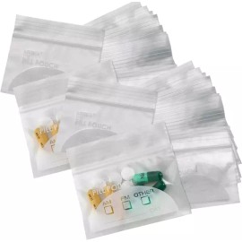 알약 파우치 가방 - 150팩 3인치 x 2.75인치 BPA 프리 폴리백 일회용 지퍼 일일 AM PM 여행용 의약품 [250 Count (Pack of 1)] Pill Pouch Bag - 150 Packs 3 Inch x 2.75 Inch BPA Free Poly Bag Disposable Zip Daily AM PM Travel Medication [250 Count (Pack of 1)]