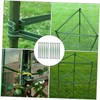Kisangel 12pcs Expandable Plant Stake Connection Rods for Climbing Support