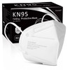 Hotodeal KN95 Face Mask 60 PCs, White KN95 Mask, 5