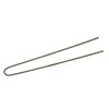 Comair 3150605 Curling Needles Brown Ribbed Box of 500 72