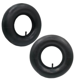 4.00-6/13x5.00-6 Replacement Inner Tubes, 2 PCS 13” Tire Tube Replacement with TR13 Straight Valve Stem for Lawn Mowers