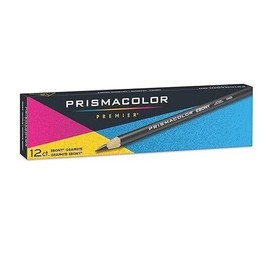 Prismacolor Ebony Graphite Pencils, Black Drawing Pencil Set | 12 Count Pencils