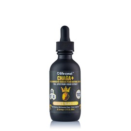 Life Cykel - Chaga Mushroom Extract with Kakadu Plum - Double Extracted Mushroom Tincture - Non-GMO Immune Support Supplement for Adults and Kids - 2 Fl Oz