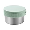 Cheese Grater with Container & Lid, Multi Functional Stainless Steel