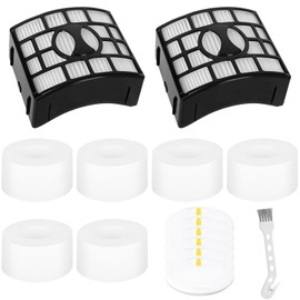 NV801ukt Filter Replacement for Shark Rotator Powered Lift Away Speed Vacuum NZ801ukt NV680, NV681, NV682, NV683, NV801uk,NV800, NV801, NV803, UV810 AX910,Matching part number XFF680 &XHF680