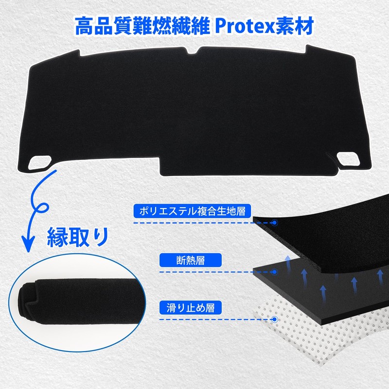 CARVANTA Honda New Freed GT Series Dashboard Mat, 3rd Generation,