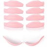 Glueless Lash Lifting Shields Curlers Pads Glueless eyelid shaped Vegan