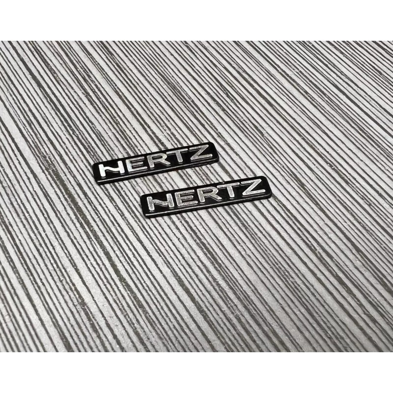 Unbranded 2 x Emblem Speaker Badge Decal Replacement fits Hertz