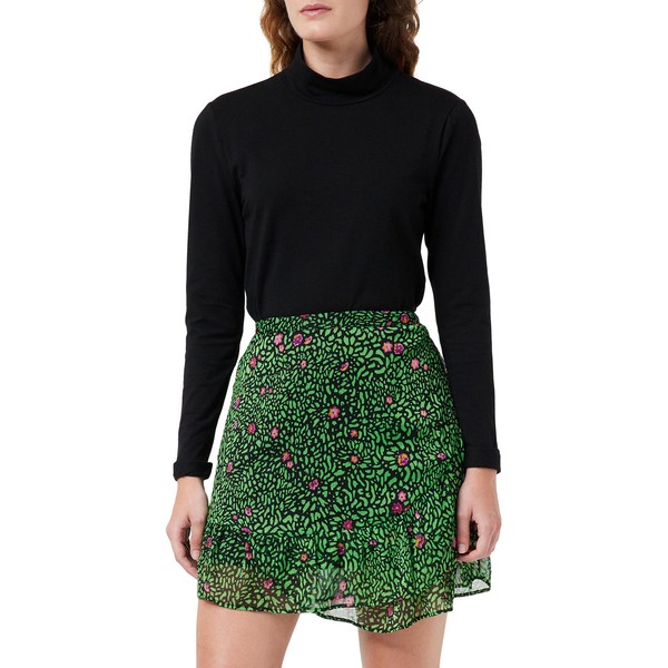 VERO MODA Women's Vmcarolina Kas Hw Mini Skirt WVN Ga