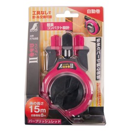 SINWA Shinwa Handy White Bobbinoid 2 Automatic Perpush Red 77446 4960910774469