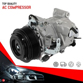 cciyu Air Conditioning Compressor 2007-2013 for Lexus ES350 3.5L 2007-2010 for Toyota Sienna 3.5L Replaces AC Compressor for Car
