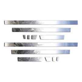 Auto Reflections 12pc 2 5/8" Side Molding for Ford F-150 2015-20 Crew Cab 5.5' Bed