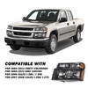 SOCKIR 4pcs Headlight Assembly Compatible with 04-12 Chevy Colorado /