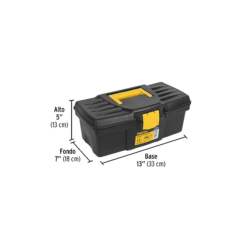 Pretul CHP-13P, Caja plástica para herramientas, 13