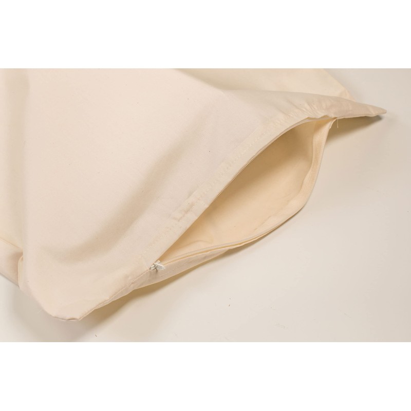 GIRAFFENLAND Organic Percale Ticking 70 x 40 cm with Zip
