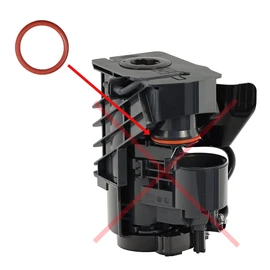 3 x seal O-rings suitable for Bosch Vero Siemens EQ EQ5 EQ6 EQ7 EQ8 EQ9 series Neff Gaggenau for the brewing unit brewing group contact piston piston from Snapworld-Kaffee