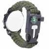 6 in 1 Multifunction Waterproof Outdoor Camping Survival Watch Rescue