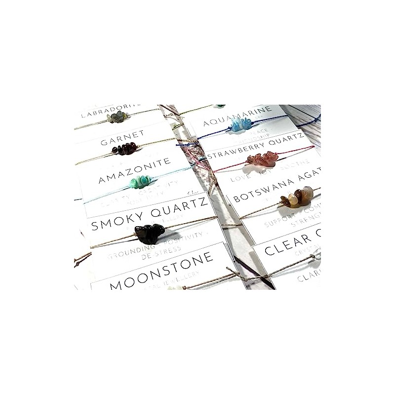 Stosa - Crystal String Bracelet, Crystal String Anklet, Crystal Friendship