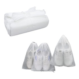 siawadeky Shoe Bags, Set of 50, Non-woven Clothes, Shoe Bags, Shoe Case, Shoe Drying Bag, Yellowing Prevention, Shoe Holder, Towel, Clothes, Cosmetics, Storage Bag, Moisture-Proof, Dustproof,