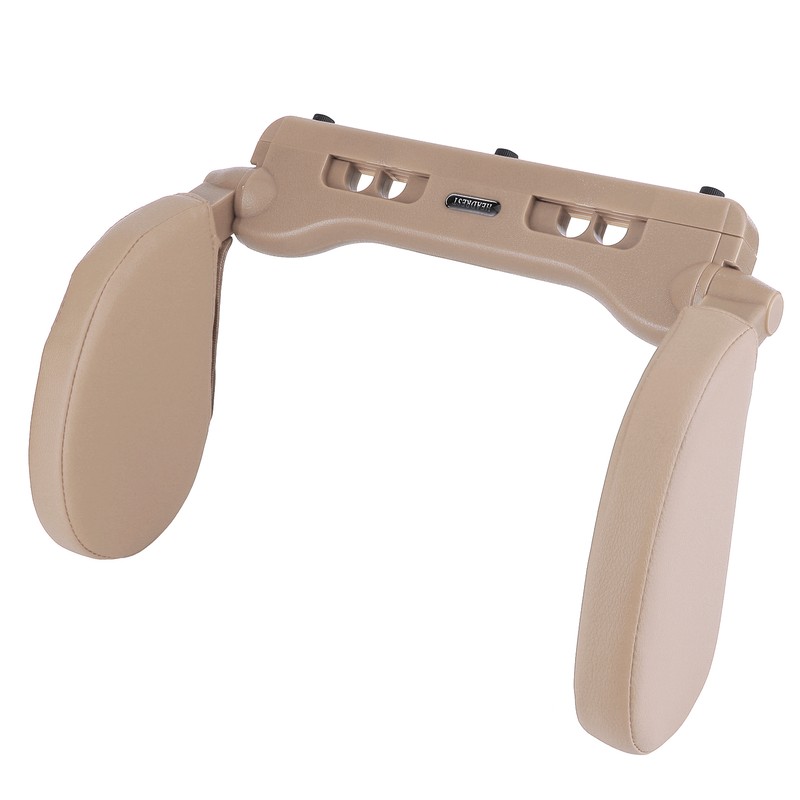 Car Seats Headrest Comfortable PU Leather Head Neck Side Pillow