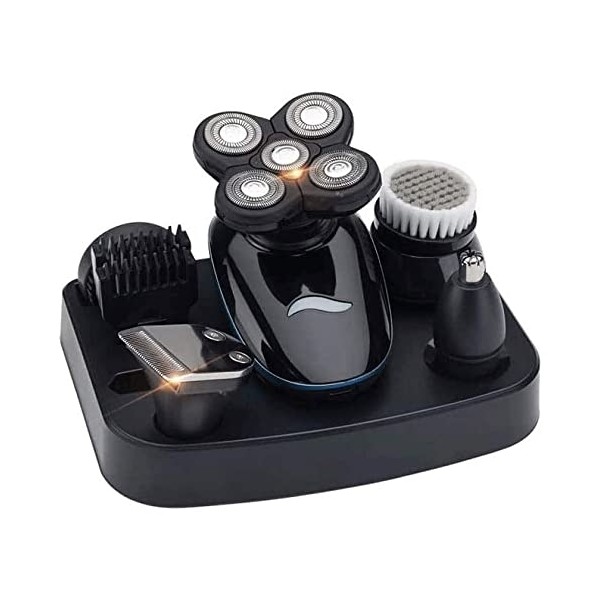 Electric Razor for Men 5D Rechargeable Shaving with Clippers Nose
