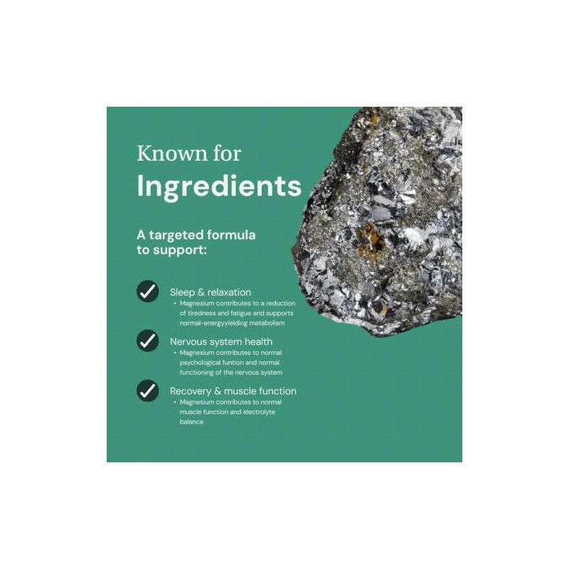 Known Magnesium Glycinate Gummies 1440mg – 1 Month Supply –