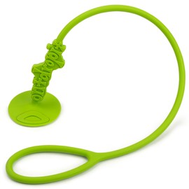 Don't Drop It ® Silicone Suction Cup Strap Tether - Keep Cups, Bottles, Toys, and More from Hitting The Floor - Easily Attaches to Smooth Sufaces on High Chairs, Tables, Bouncers, Walker Trays, etc.