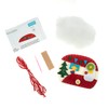Trimits Christmas Felt Decoration Kits, 9 x 11.5cm, Xmas Caravan,