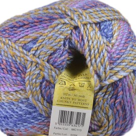 James C. Brett Marble Chunky 113 Surf