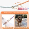 Tesitehi Multifunctional Rope Dog Leash 7.5 FT with Adjustable Double
