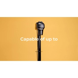 Bastion Distribution 3500lbs Electric Power Tongue Jack With Cover for RV Trailer & Camper BJ3500B