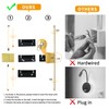Wall Sconces Set of 2 Battery Operated, 8000mAh USB Rechargeable