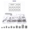 YIXISI Set Screws Set, Stainless Steel Cup Point, Hex Hexagon