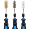 NEIKO 00325A Wire Brush Drill Attachments with 1/4-Inch Hex Shank,