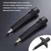4 Pcs Trekking Pole Replacement Tips for Hiking Walking Sticks
