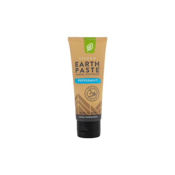 Earthpaste Silver Earthpaste Mineral Toothpaste (Peppermint) - 113g